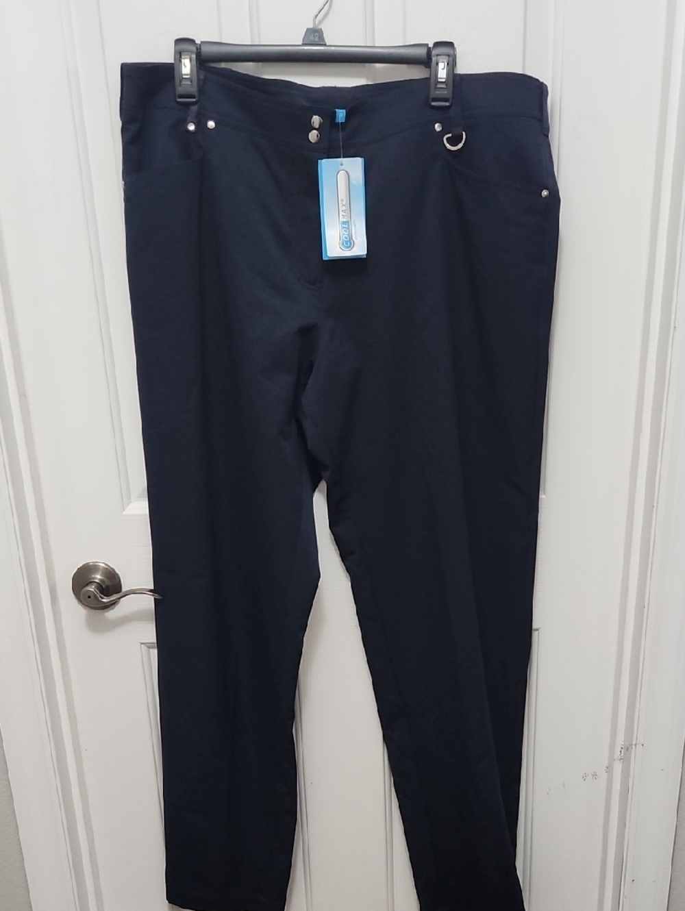 Men's Navy Stretch Izod Golf